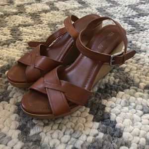 Madewell genuine leather shoes EUC